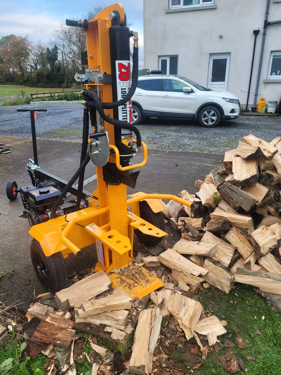 26ton log splitter - Image 4