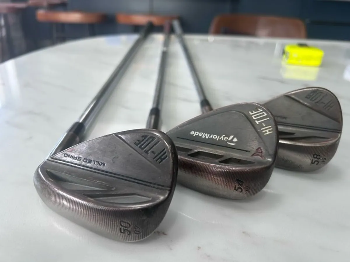 TaylorMade Hi-Toe Wedges 50,54,58 - Image 1