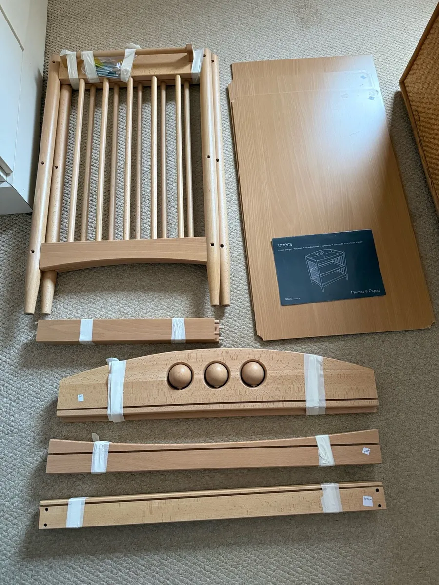 Mamas & Papas Cot Bed Set - Image 2