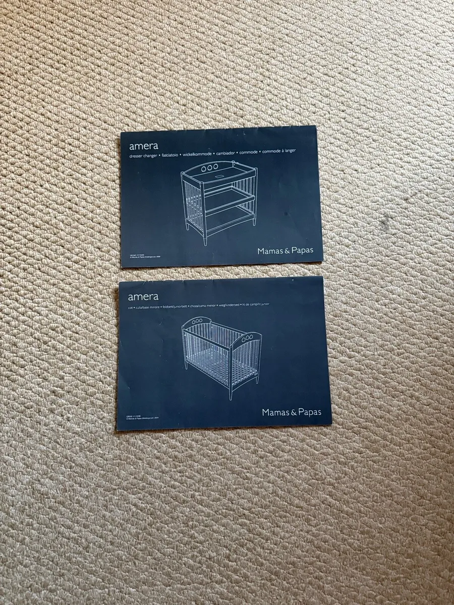 Mamas & Papas Cot Bed Set - Image 1