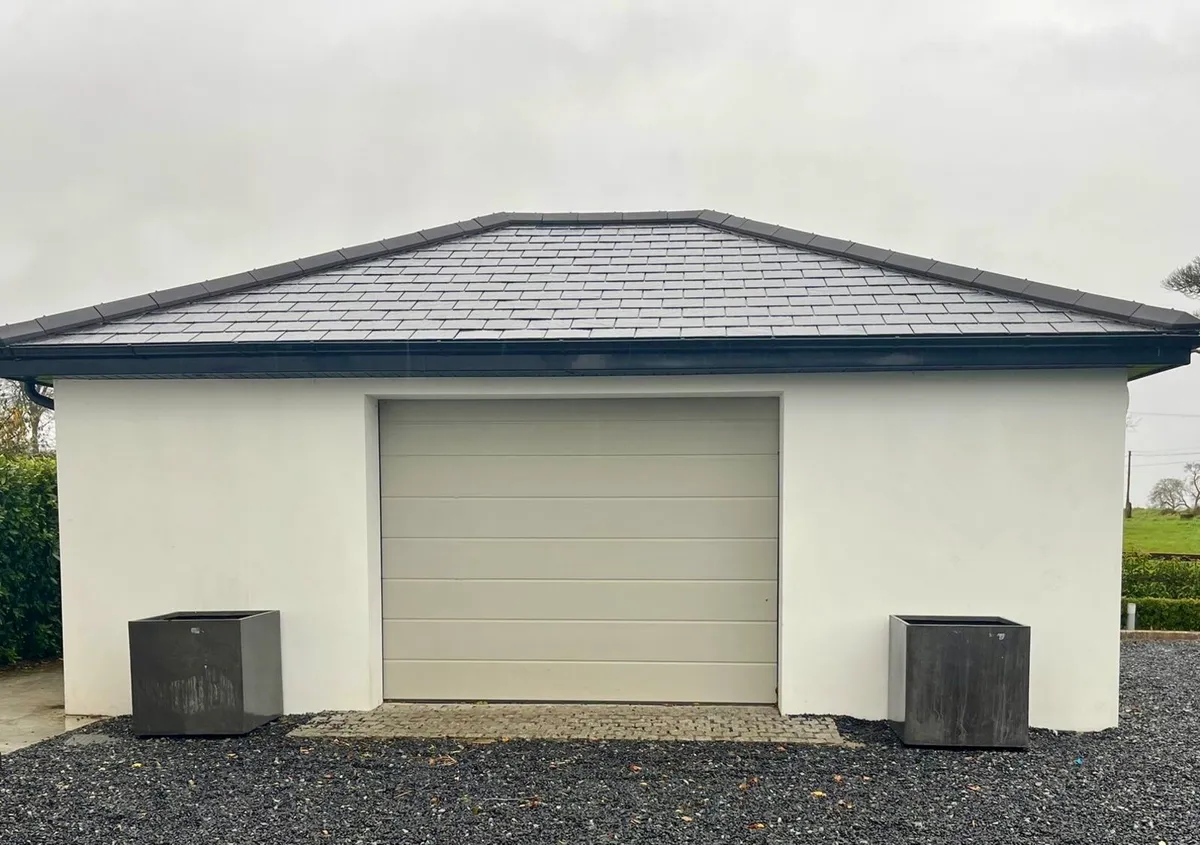 Roller Garage Door- electric