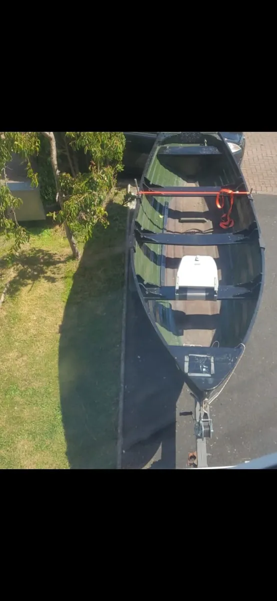 17ft sheelin lake boat - Image 2