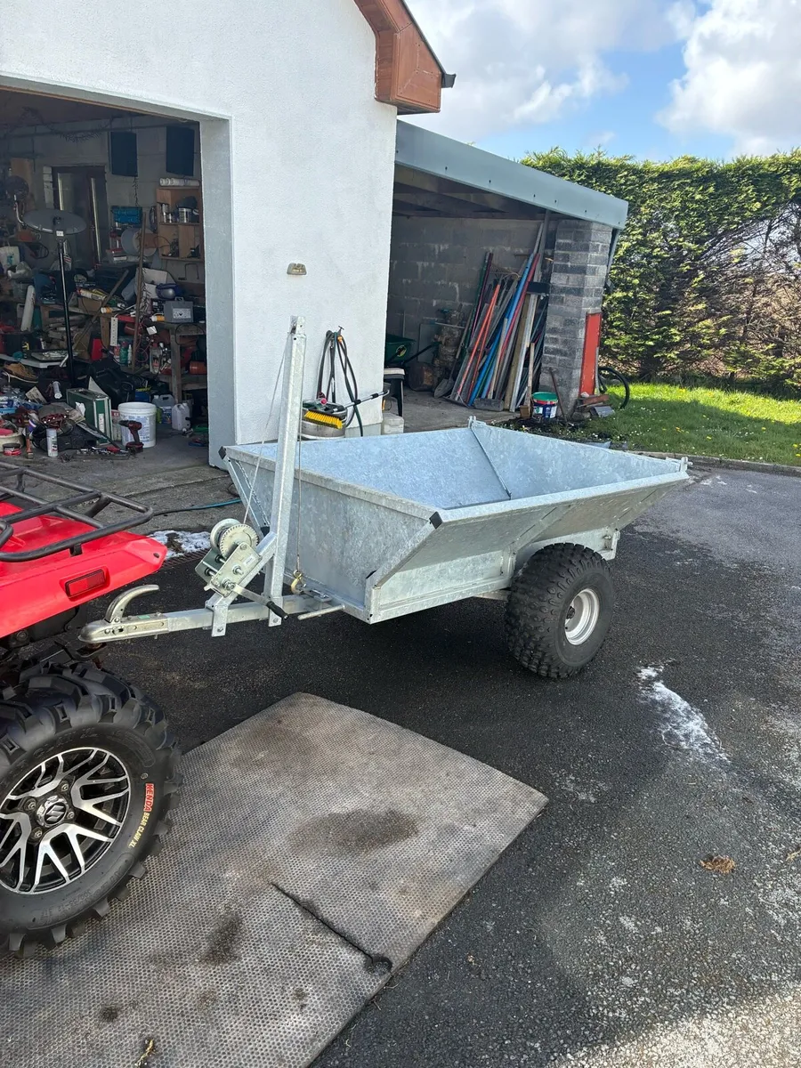 Brand new galvanised Quad trailer