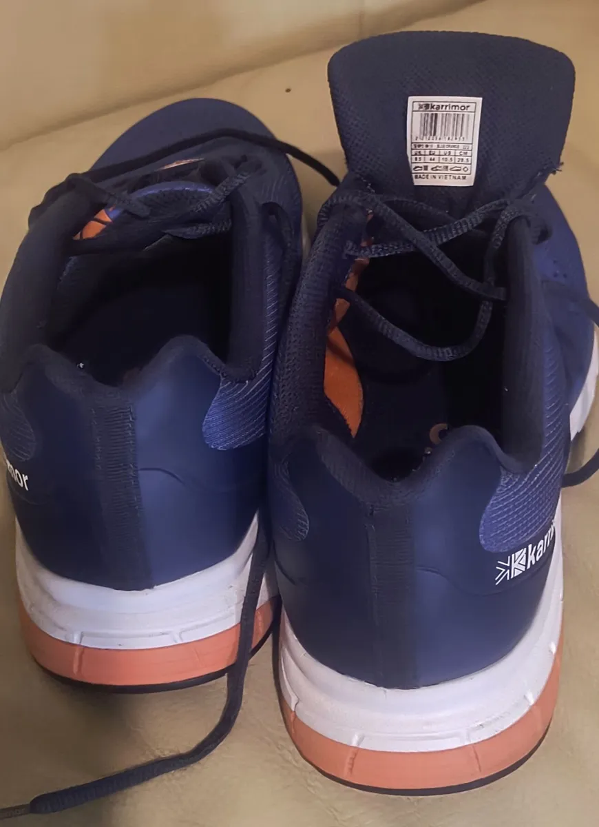 Size 10 Karrimor Mens Tempo Running Shoes Trainers - Image 2