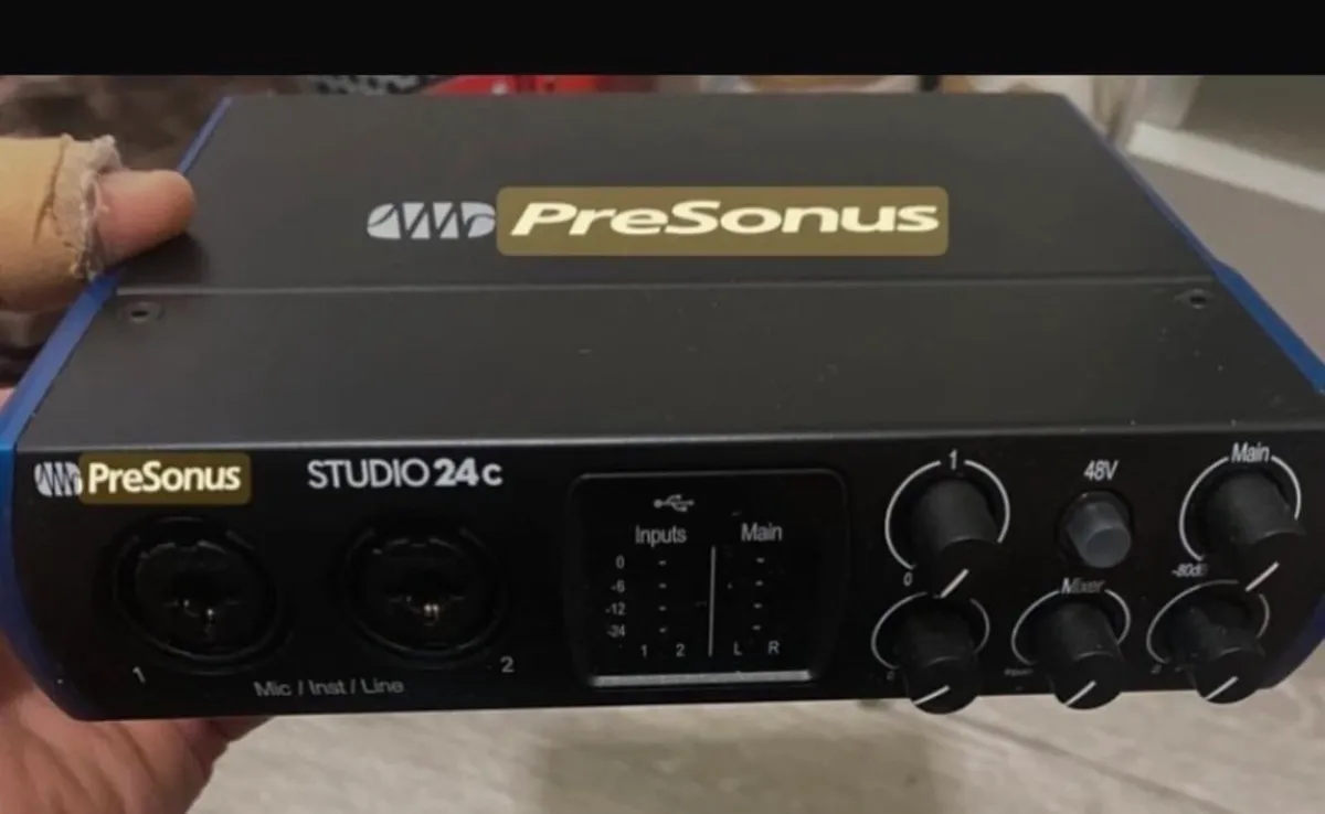 presonus home audio interface studio 24C - Image 1