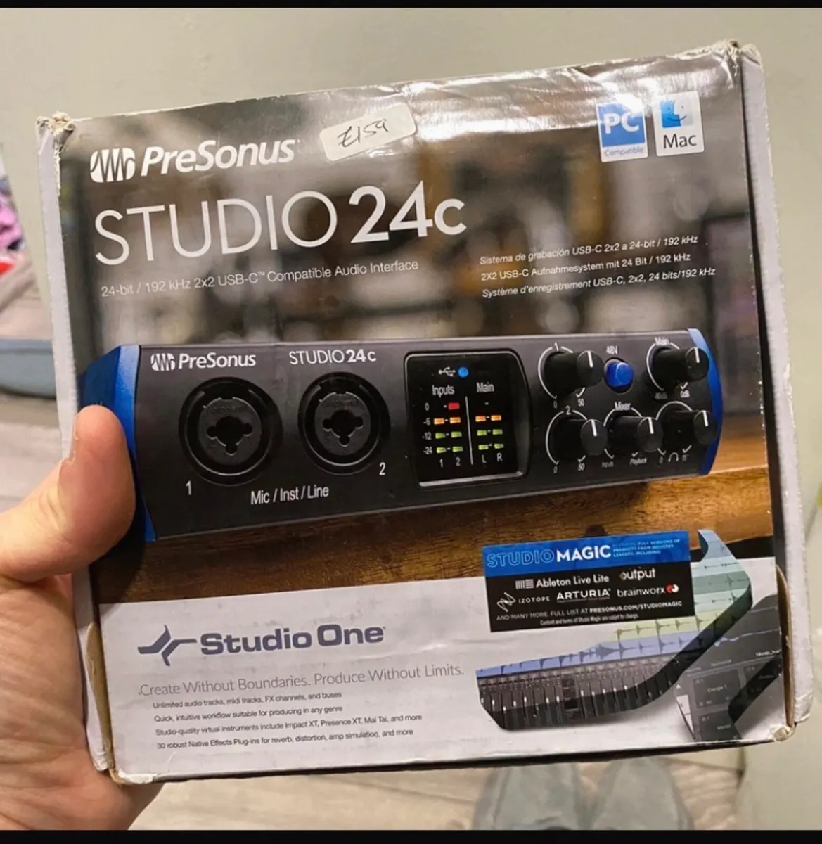 presonus home audio interface studio 24C - Image 4