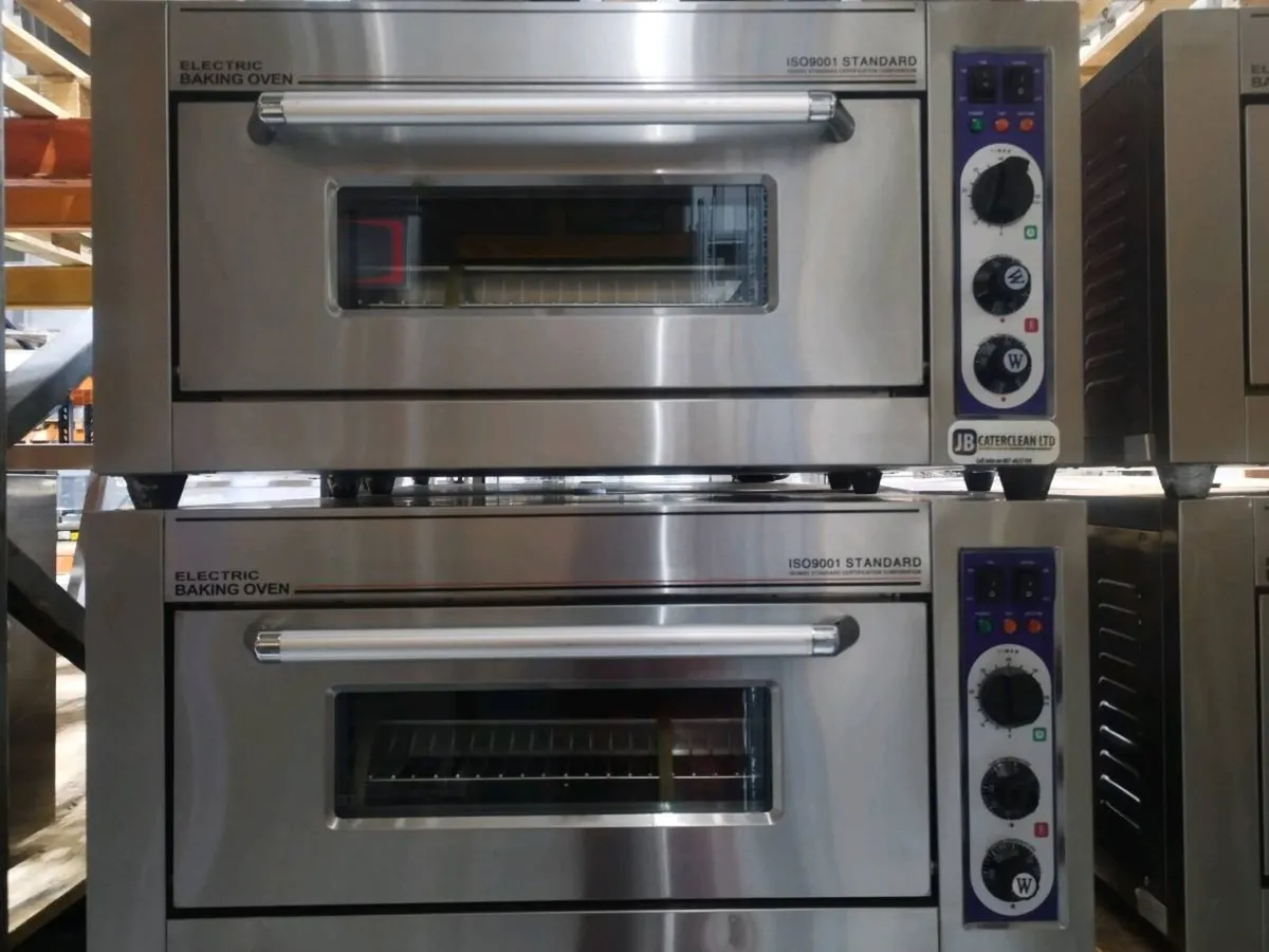 Single deck electric baking ovens - Image 1