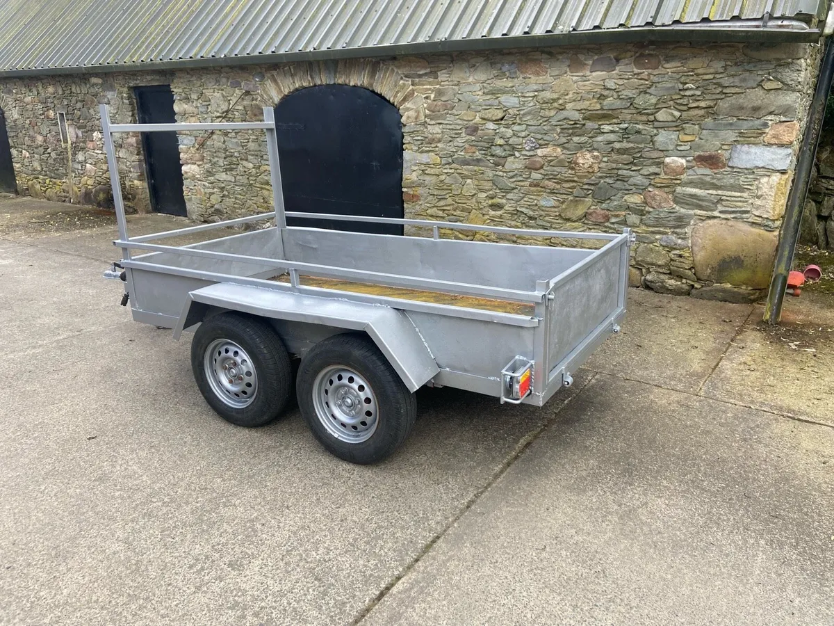 8ft2” x 4ft2” builders trailer all steel - Image 2
