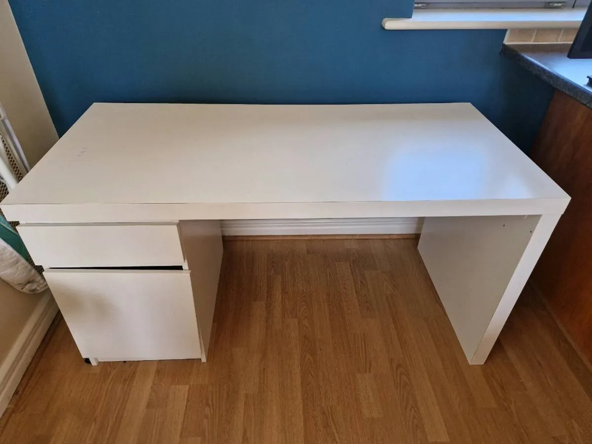 Malm IKEA desk - Image 1