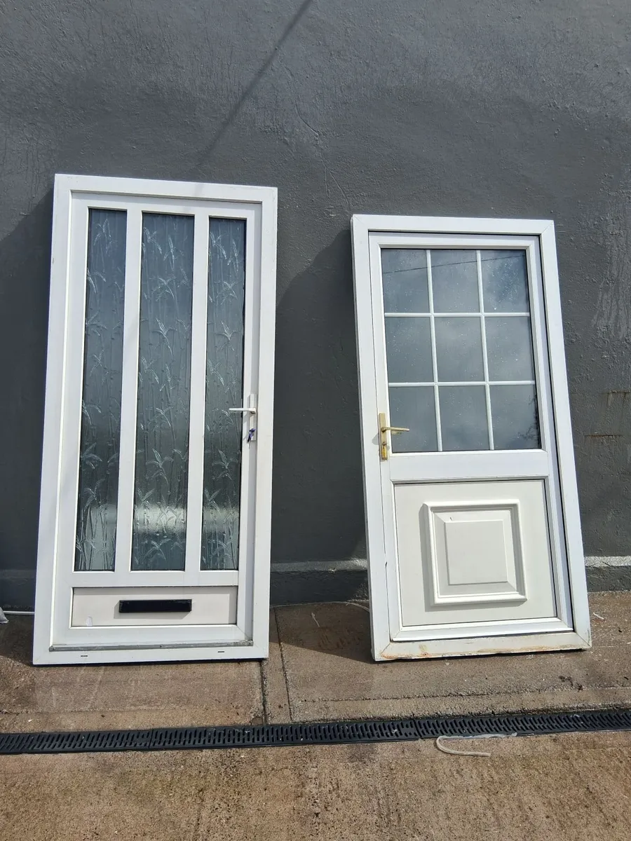 2 Pvc doors