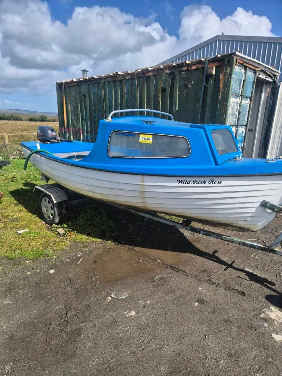 14ft Darragh and 9.9hp yamaha - Image 1