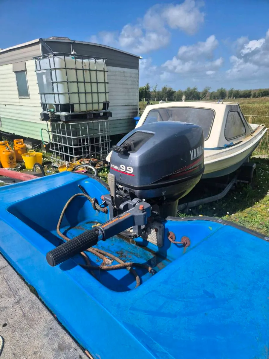 14ft Darragh and 9.9hp yamaha - Image 3