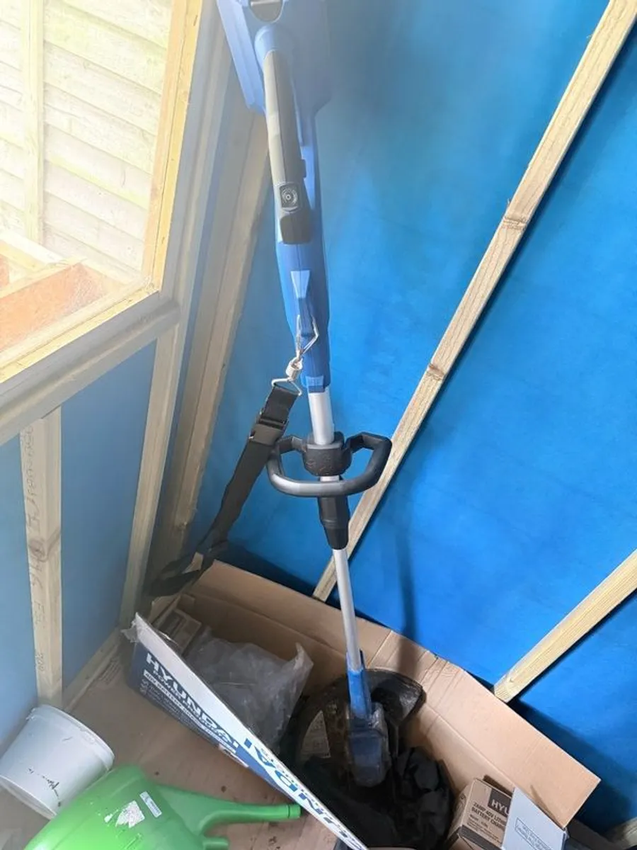 Hyundai 40V Cordless Grass Trimmer (Battery Powered) - Image 1