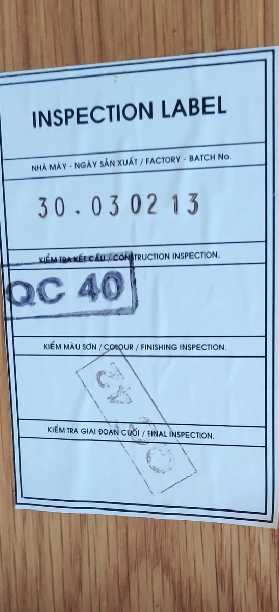 Oak Dining Table and 6 Chairs - Image 4