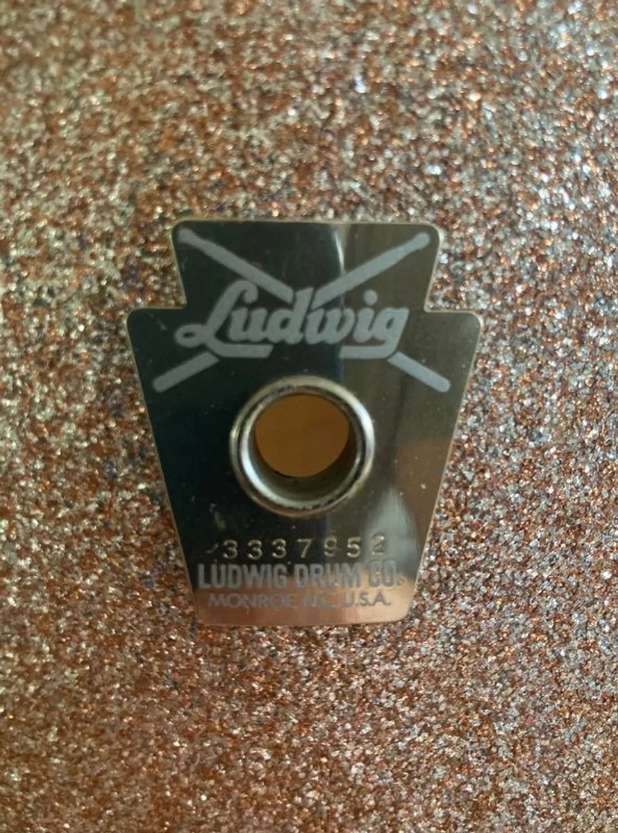RARE Ludwig Classic Maple Champagne Sparkle Fab Outfit - Image 3