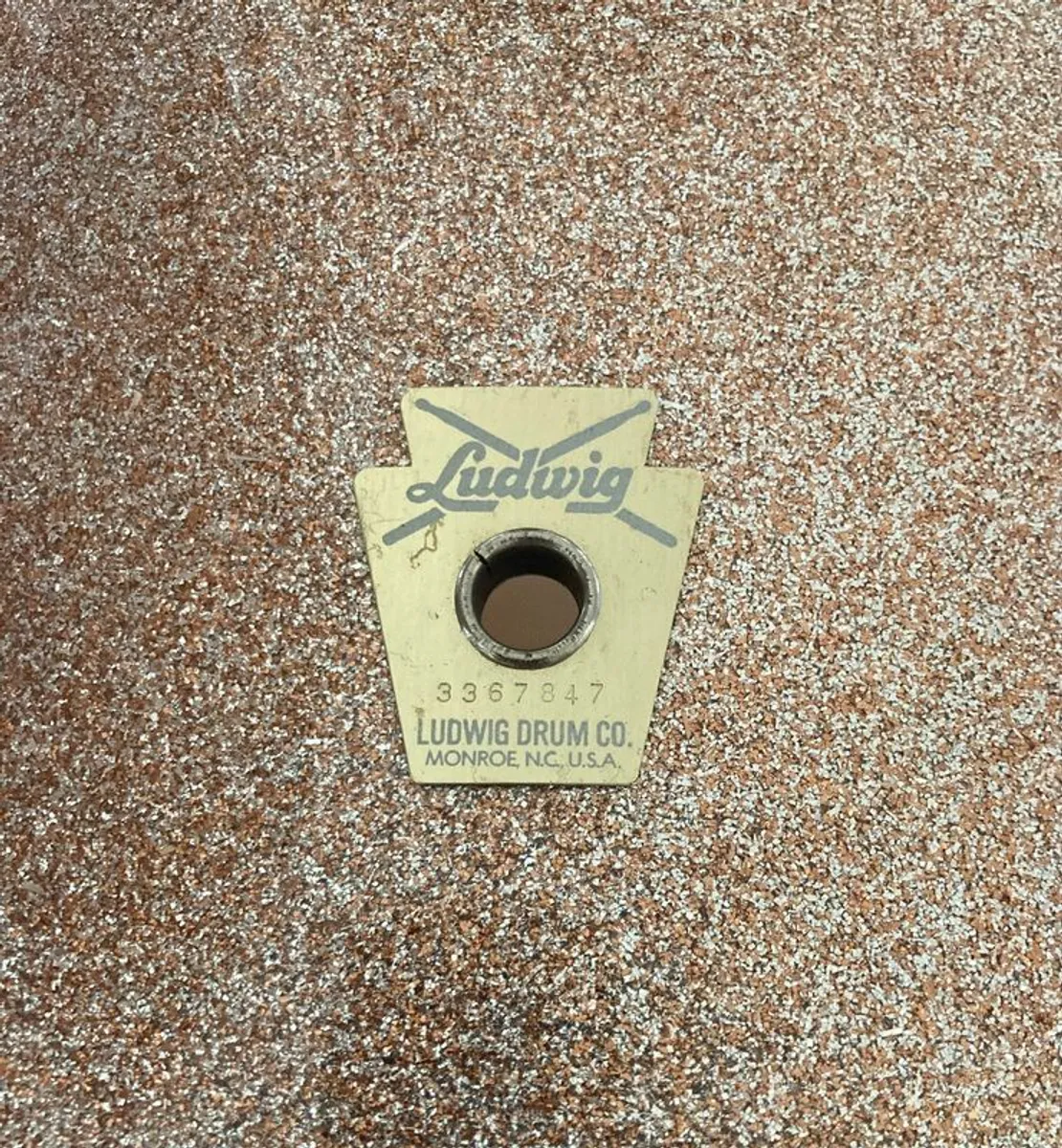 RARE Ludwig Classic Maple Champagne Sparkle Fab Outfit - Image 4