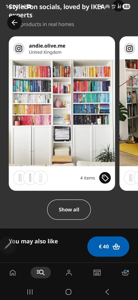 2x IKEA BILLY shelves– White – Adjustable Shelv - Image 4