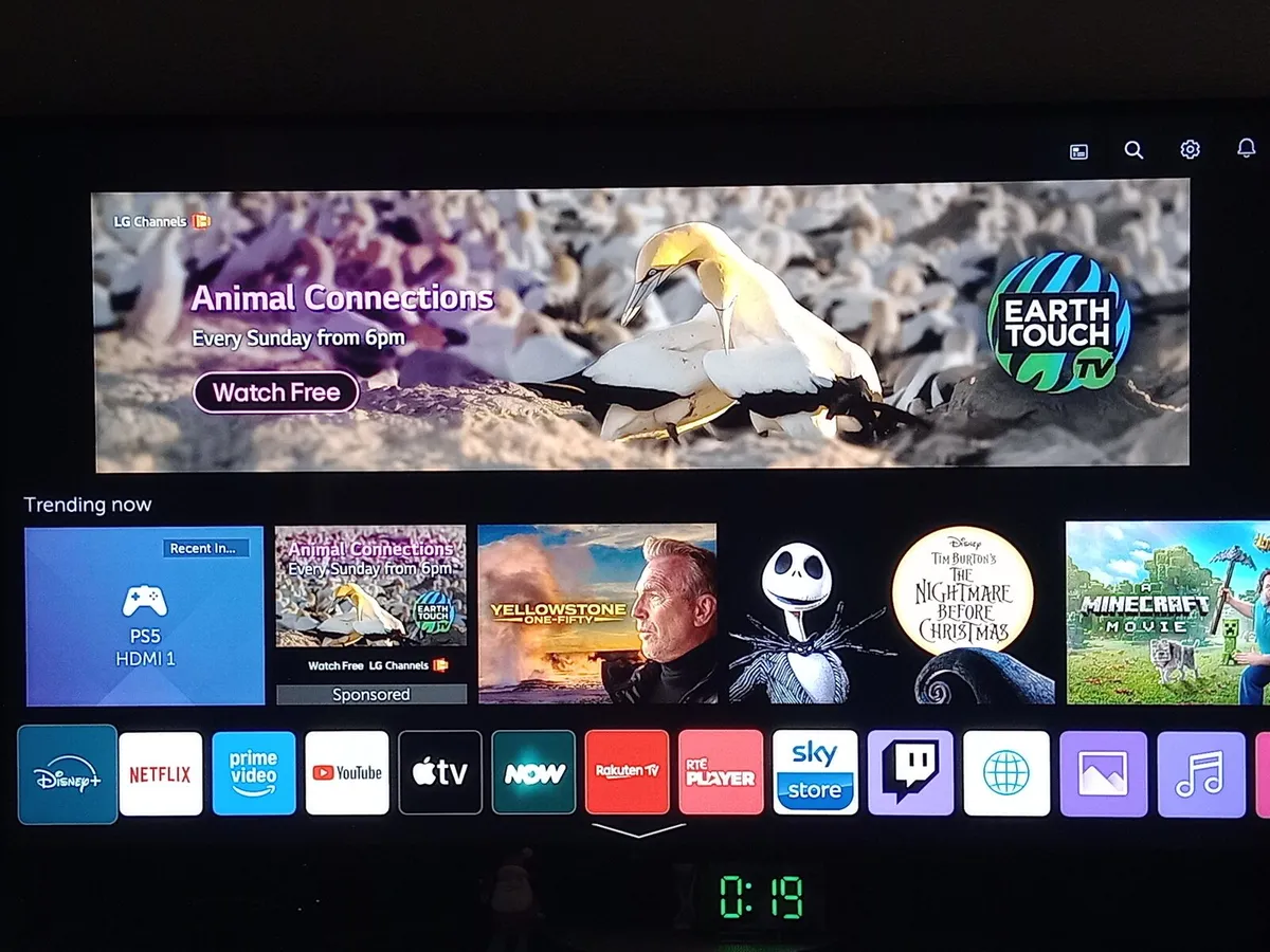 Lg 55 Smart Google tv