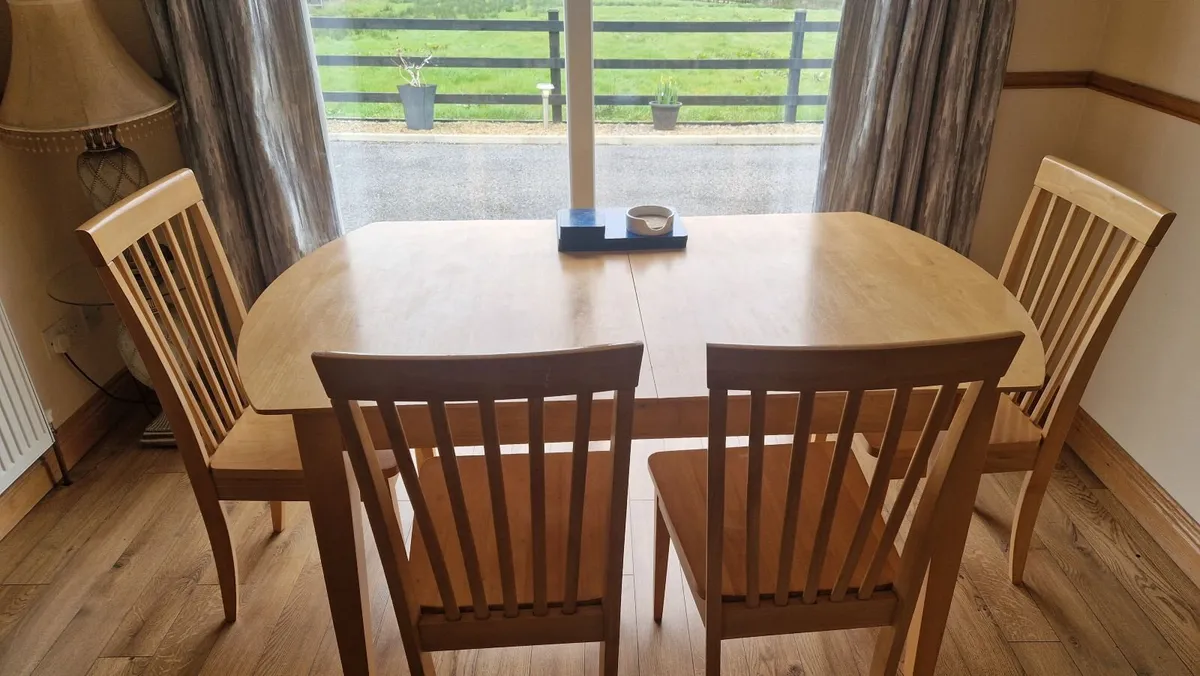 Table and 4 Chairs