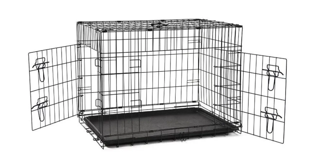 BRAND NEW dog cat rabbit pet crate cage kennel 91c - Image 1