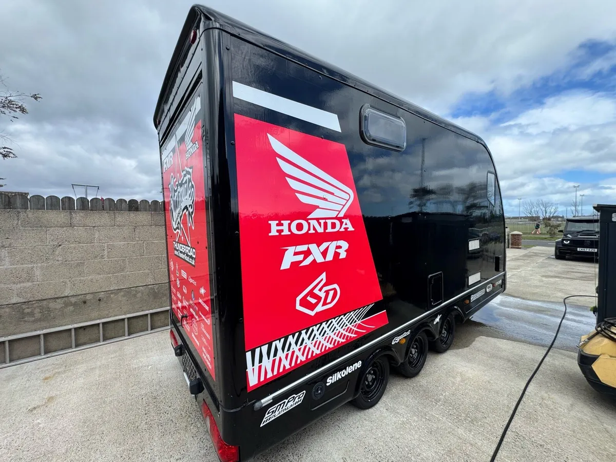 Cyclone 180s race trailer caravan - Image 1