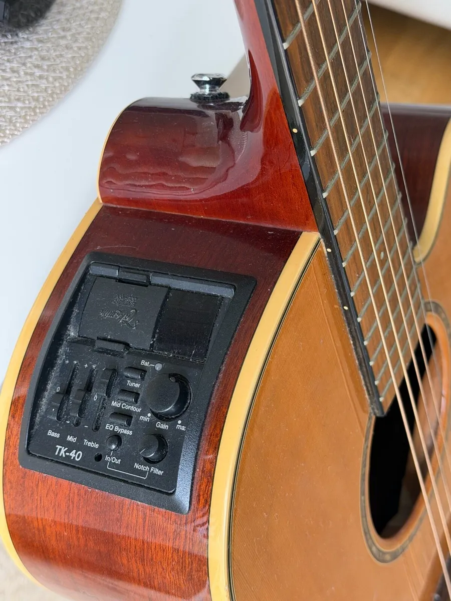 Takamine acoustic electro guitar for sale EG540SSC - Image 4