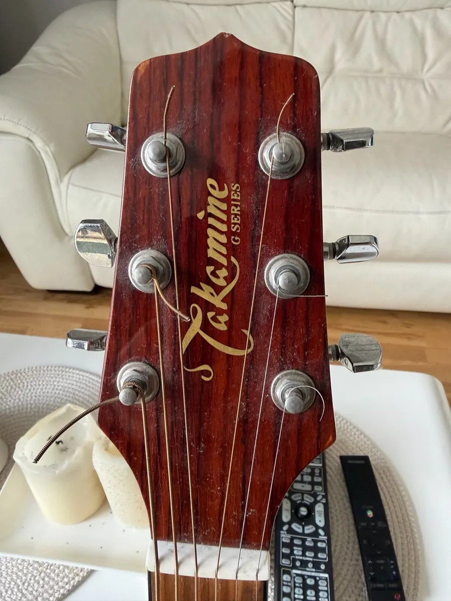 Takamine acoustic electro guitar for sale EG540SSC - Image 2