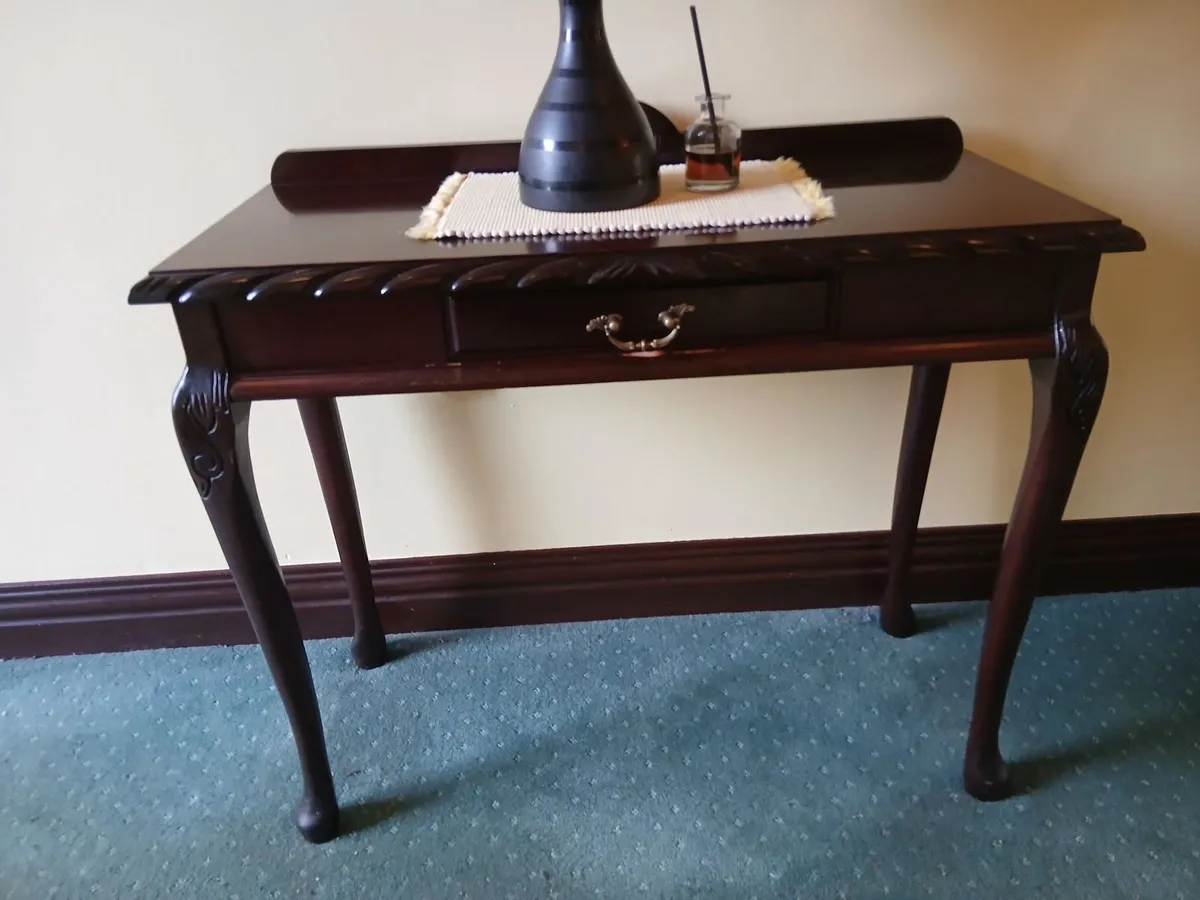 Mirror / Hall table/ 2 Standard lamps /Picture - Image 4