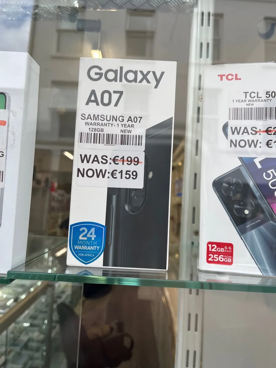 SAMSUNG A07 128GB 1 YEAR WARRANTY - Image 1