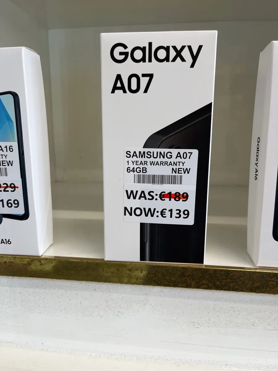 SAMSUNG A07 64GB 1 YEAR WARRANTY - Image 1
