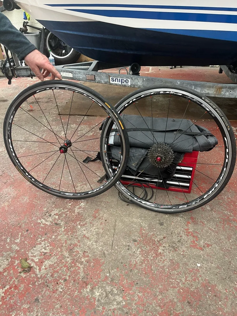 Fulcrum 5 wheelset like new rim brake - Image 1