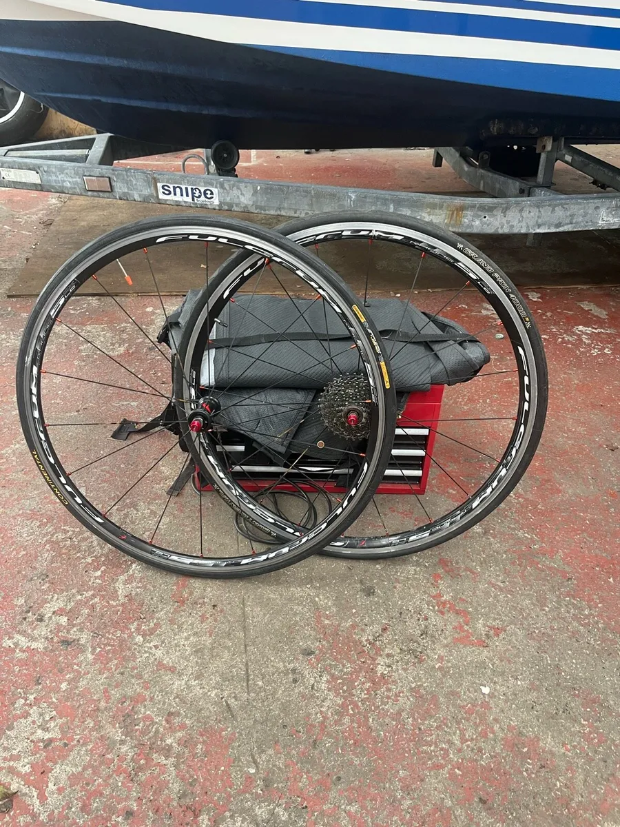 Fulcrum 5 wheelset like new rim brake - Image 2
