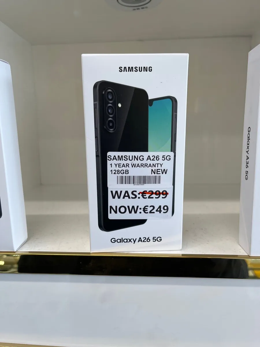 SAMSUNG A26 NEW 1 YEAR WARRANTY - Image 1