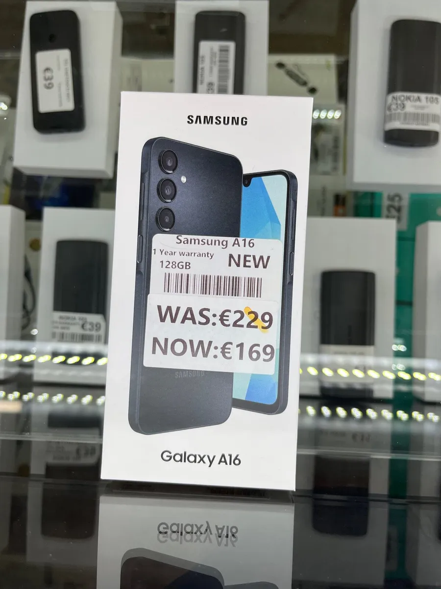 SAMSUNG A16 NEW 1 YEAR WARRANTY - Image 1