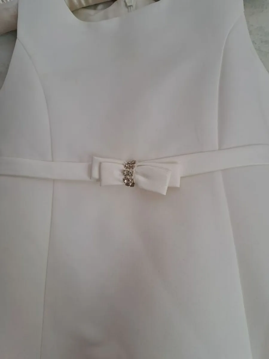 Communion/flowergirl dress -ivory - Image 2