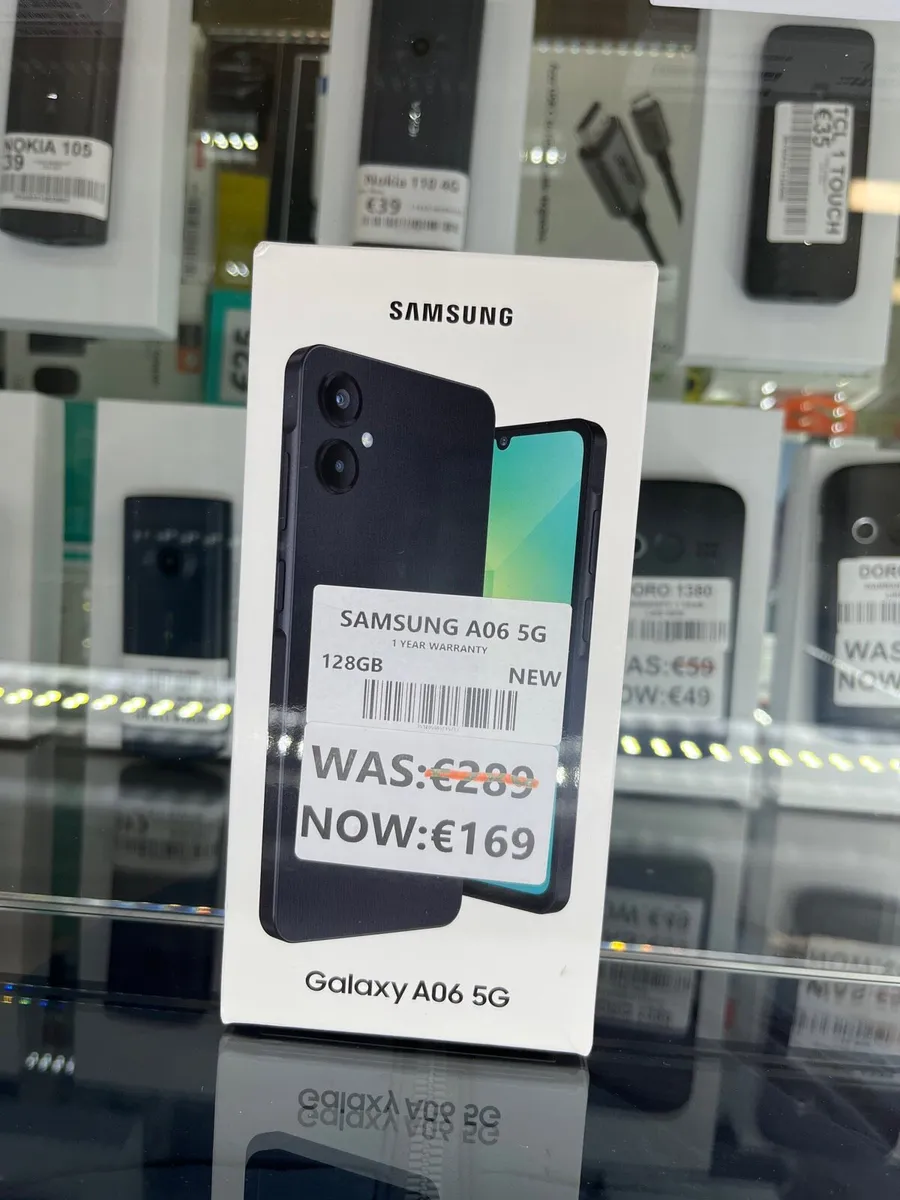 SAMSUNG A06 NEW 1 YEAR WARRANTY - Image 1