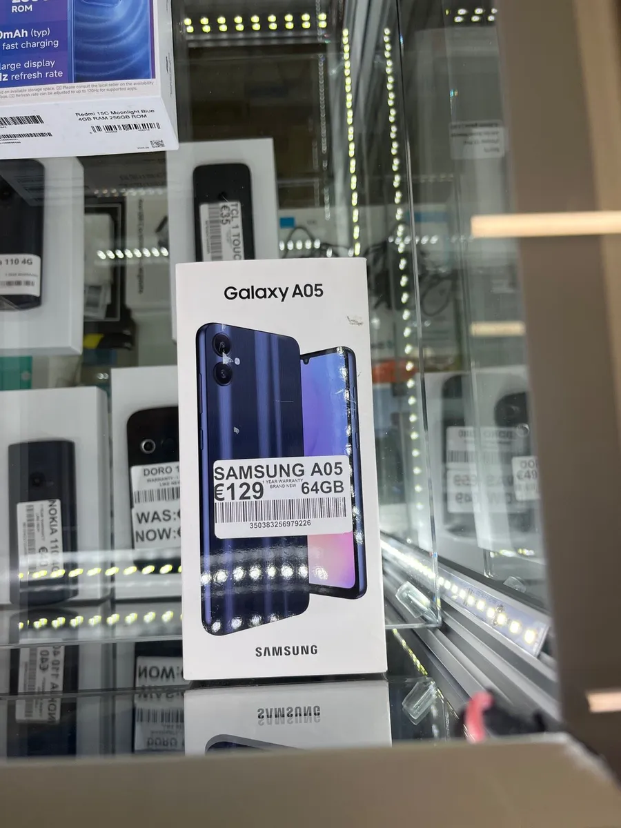SAMSUNG A05 NEW 1 YEAR WARRANTY - Image 1