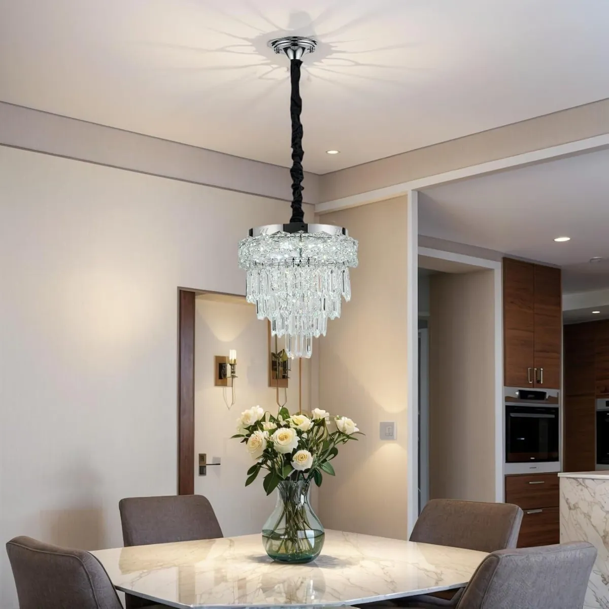 Crystal Chandeliers for Dining Room Modern - Image 3