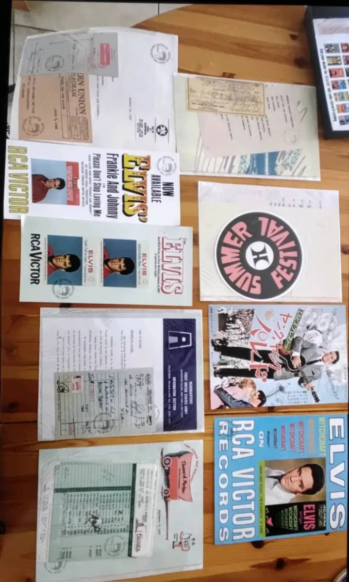 Elvis memorbillia - Image 4