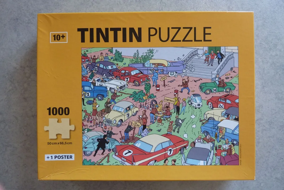 Tintin jigsaws - Image 1