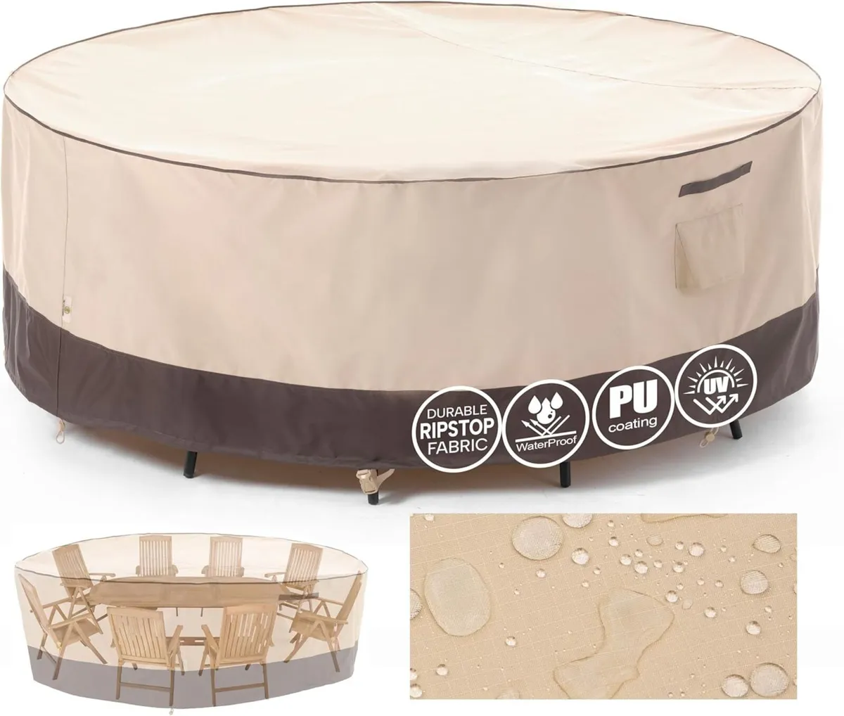 Garden Furniture Covers Waterproof Outdoor Table - Image 1