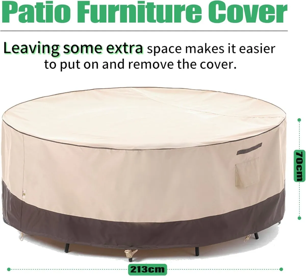 Garden Furniture Covers Waterproof Outdoor Table - Image 2