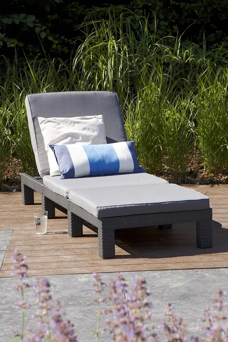 Allibert by Daytona Sun Lounger with Adjustable - Image 2