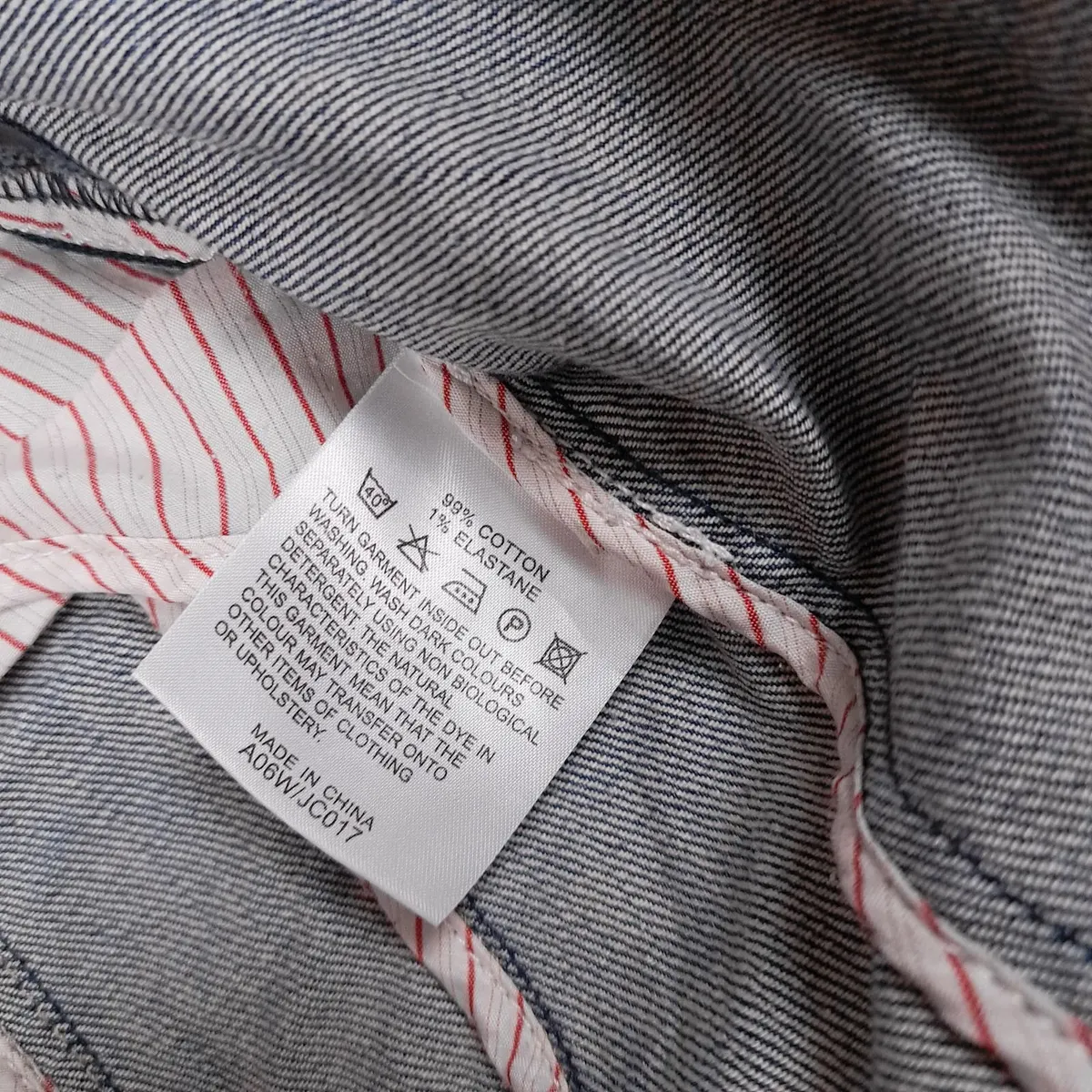 Karen Millen Y2K Blue Denim Fitted Jacket 10UK - Image 4