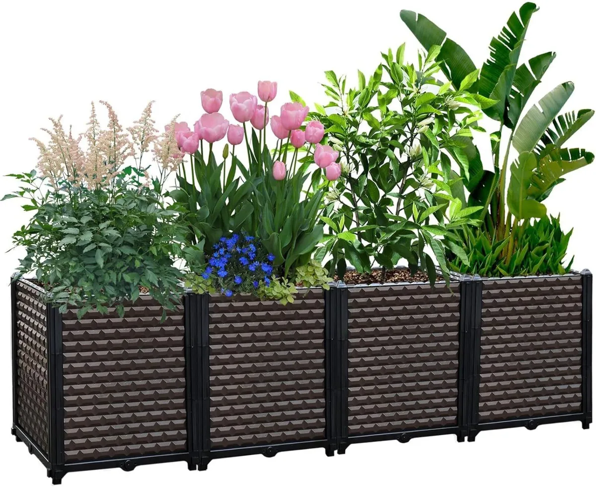 Raised Garden Bed Self Watering Deepened 50cm - Image 1