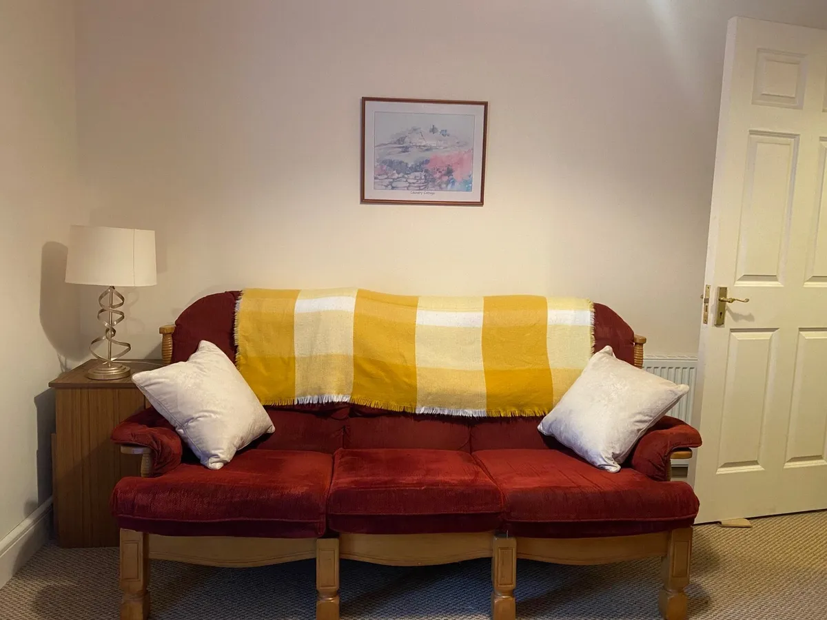 Sofa, couch, settee and chairs - Image 2