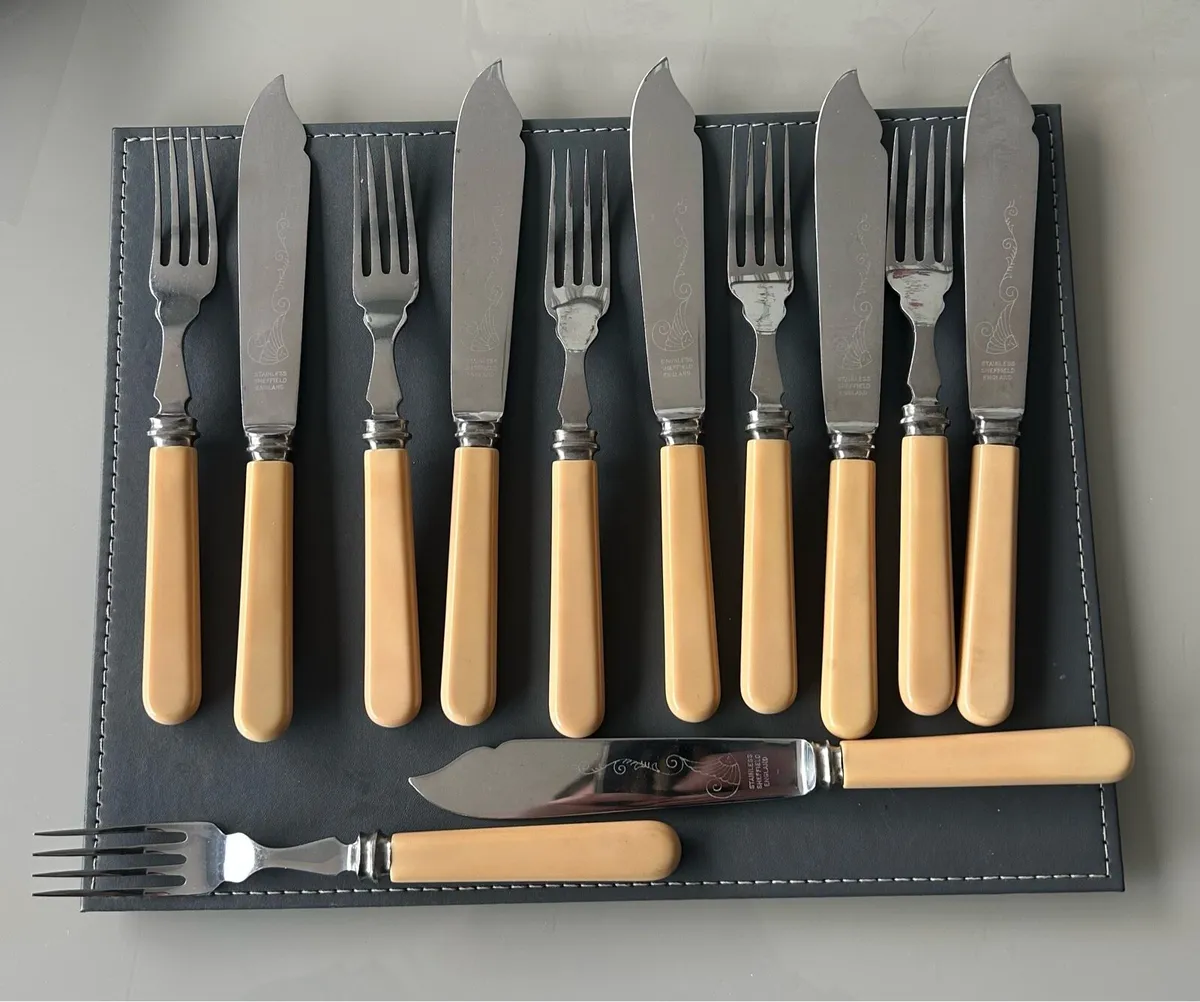 EPNS Knives and Forks - Image 1