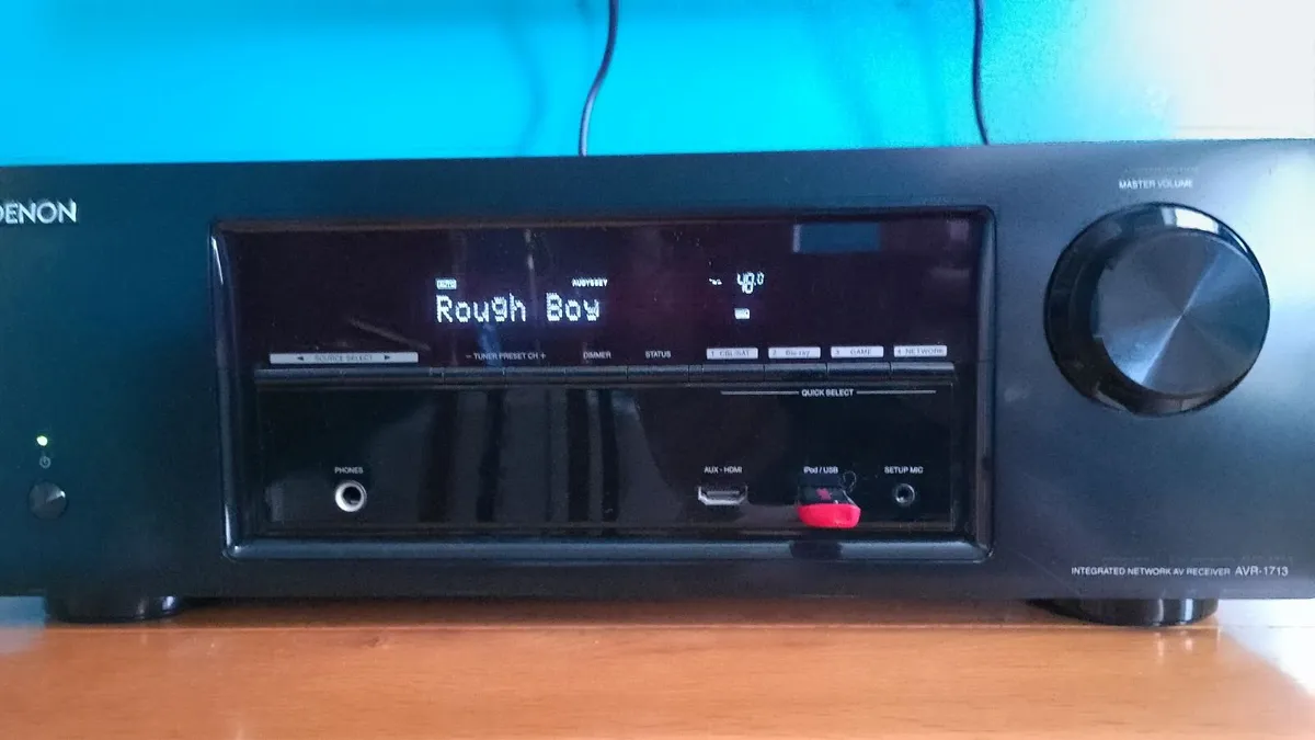 DENON AV RECEIVER - Image 1