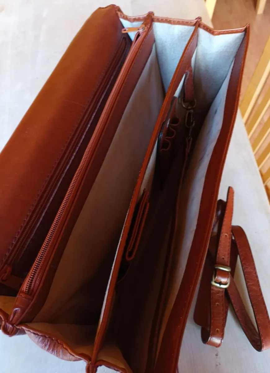 Leather Briefcase - Image 4