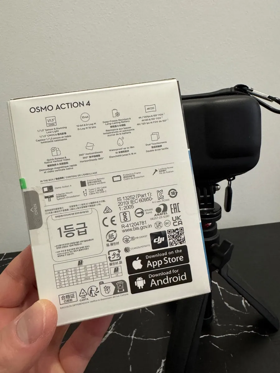DJI OSMO ACTIVE CAMERA + mic mini kit vlogging - Image 2